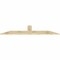 Ekena Millwork Portland Rough Sawn Timber Gable Bracket, Douglas Fir, 84"W x 17"H x 2"D x 6"F, 5/12 Pitch GBW084X17X0206POR00RDF - alternate 3